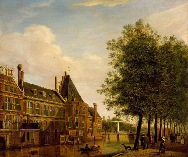 view of the kloveniersburgwal